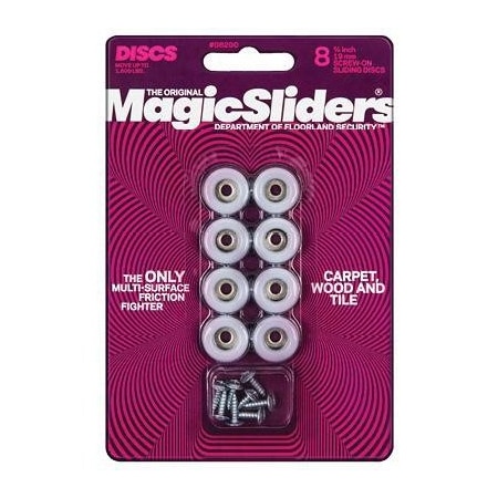 Magic Sliders L P 8PK 34 RND Slide Disc 8200
